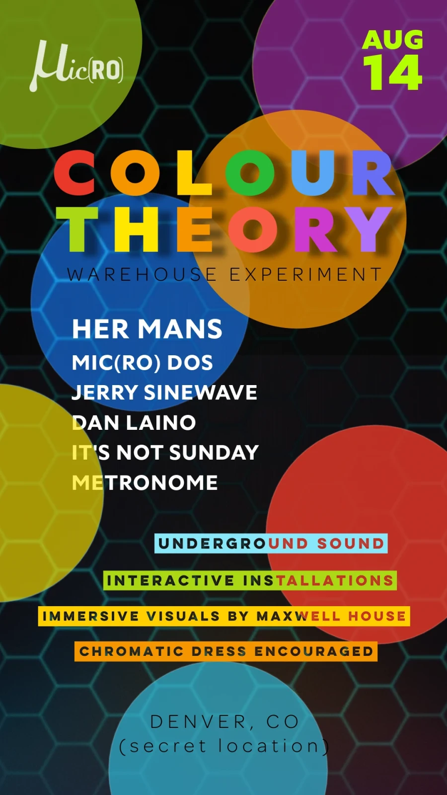 Mic(RO) Presents: Colour Theory photo 1