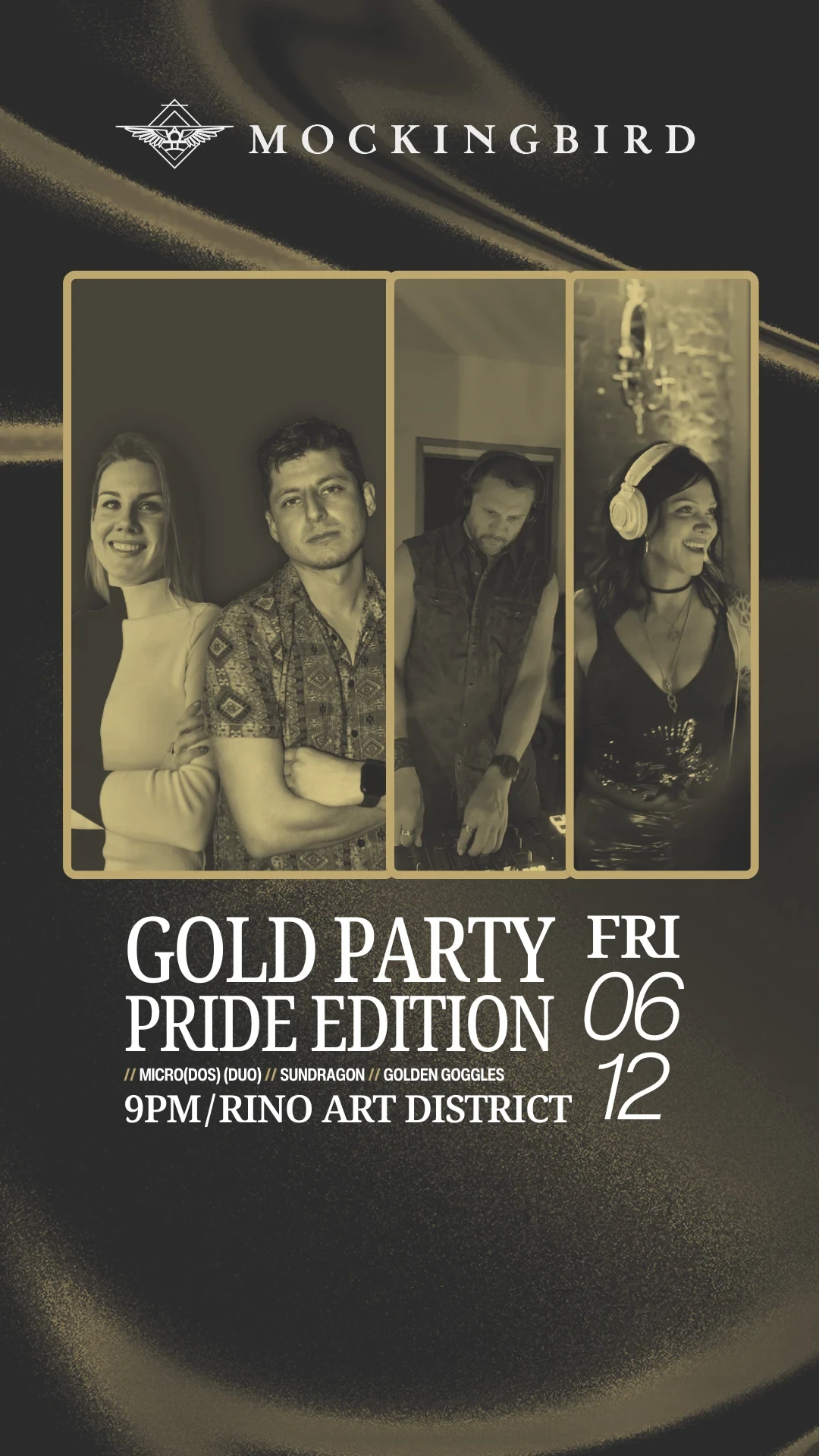 Gold Party: Pride Edition event artwork