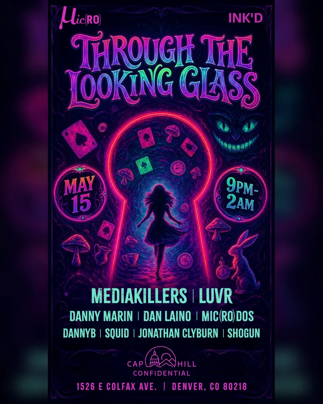 Through the Looking Glass event artwork
