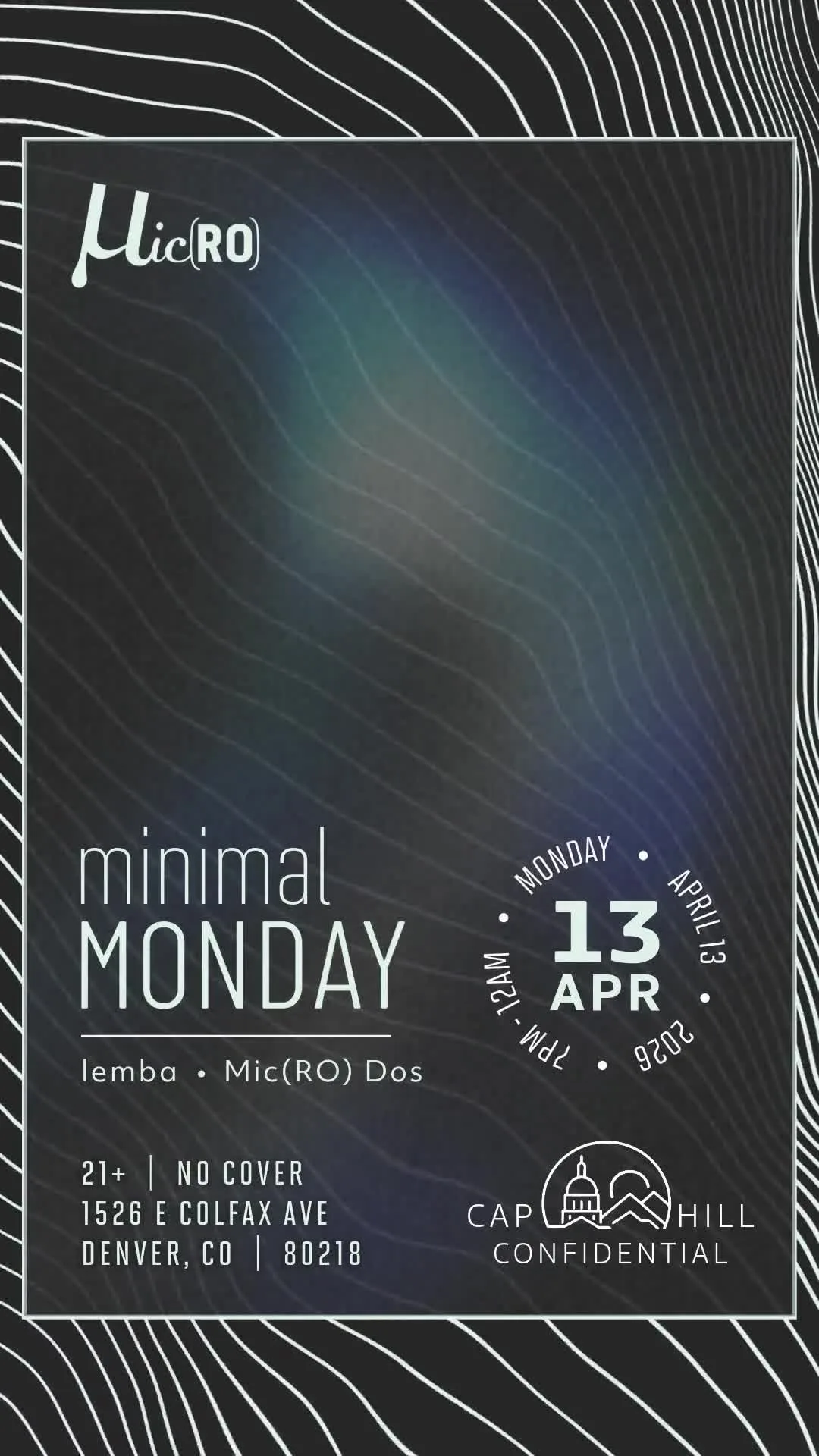 Minimal Monday: lemba event artwork